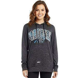 Carolina Panthers NFL Womens Small Hoodie Sweatshirt Football Tailgate Christmas